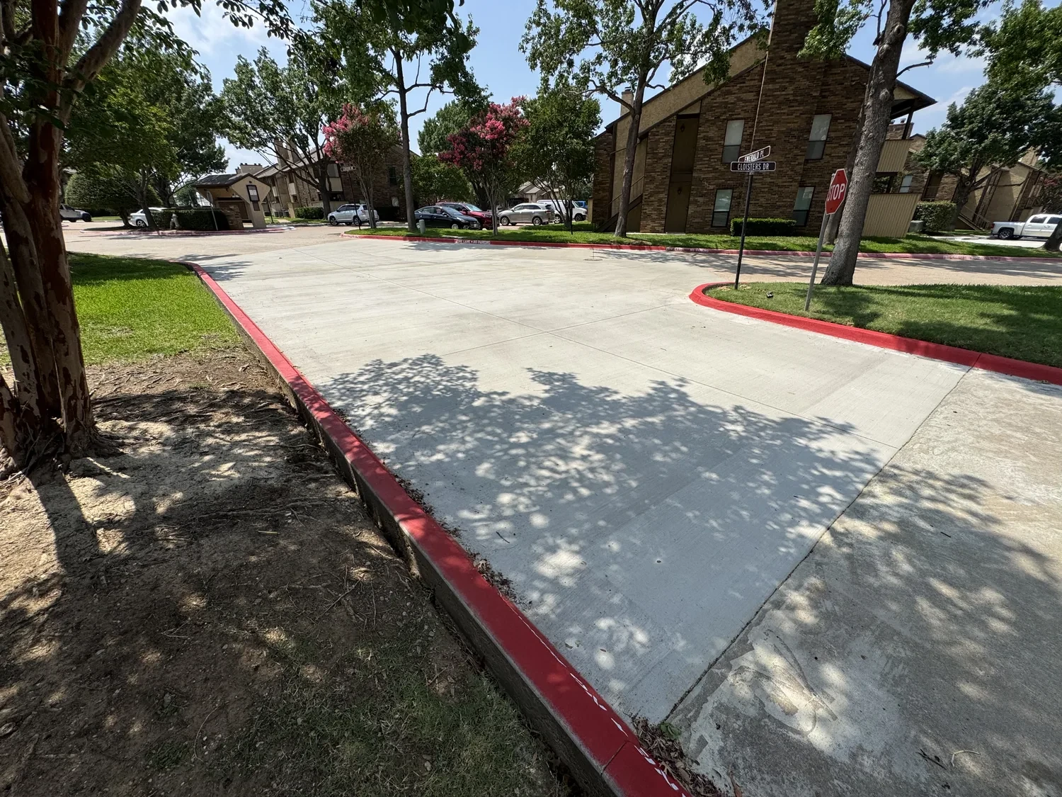 Poured to spec, documented to match by Lucky’s Concrete in Palm Bay
